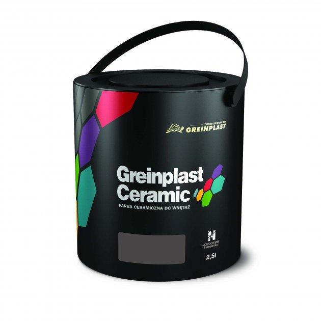 Керамічна фарба інтер'єрна Greinplast Elegance Ceramic FWC50 згорівше вугілля 2,5 л.