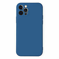 Чохол силіконовий SLIM для iPhone 13 Pro Max Blue Cobalt