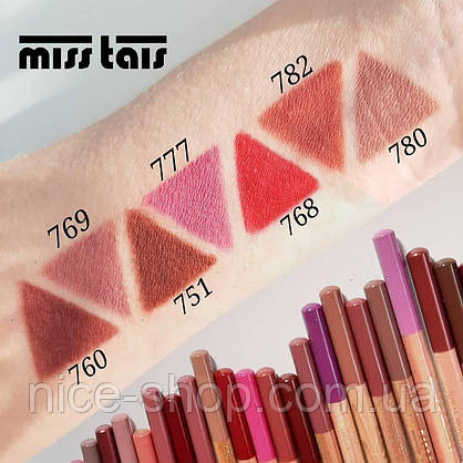 Олівець для губ Miss tais No768, фото 6