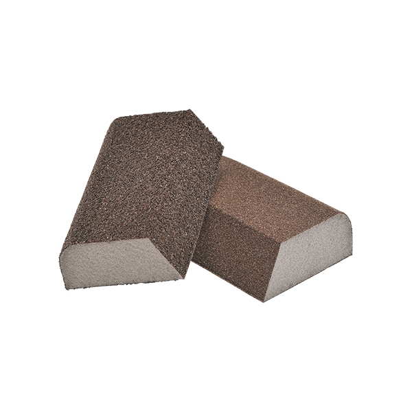 Абразивна губка 4-стороння Smirdex 920 Комбі (100 мм x 70 мм x 25 мм) Р100 (Coarce)
