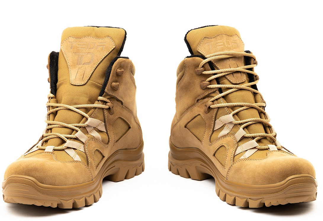 Зимові тактичні черевики TEDA 16 Койот, фото 1
