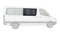 Бокове скло VW Crafter Крафтер Переднє Праве роздвижний блок Середню Довгу