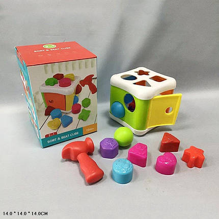 Розвиваюча іграшка Логіка-сортер, фігурки вкладиші, 16403, фото 1