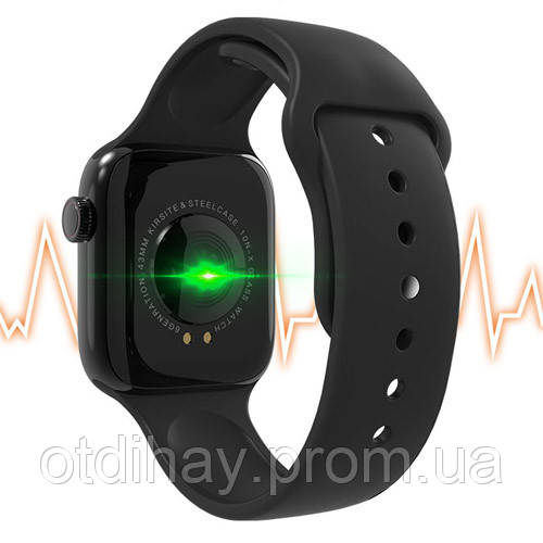 Smart Watch W4, HD full touch screen, IP67 black