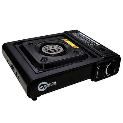 Плита газова одноконфоркова під газові балони бутан і пропан-бутан Intertool GS-00011225