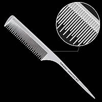 Гребінь Carbon T&G з ручкою Білий 8612