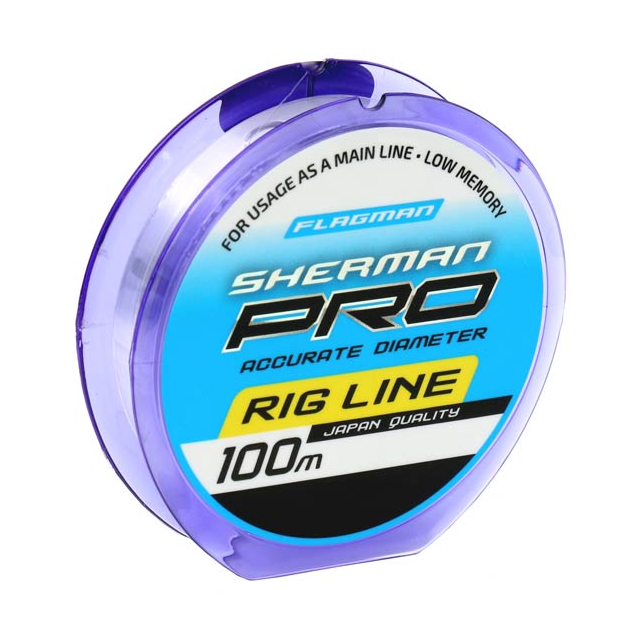Жилка FLAGMAN SHERMAN PRO RIG LINE 100м 0,148 мм
