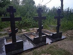 Житомирська обл. "Православний Хрест" Поховання для 3-х осіб 2