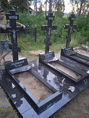 Житомирська обл. "Православний Хрест" Поховання для 3-х осіб 3