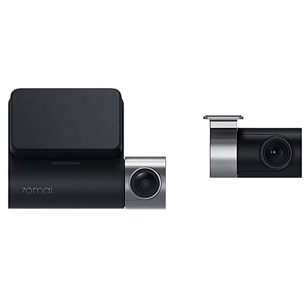 Xiaomi 70mai A500S 2.5K Dash Cam Pro Plus+ Rear RC06 GPS Set UA micro USB microSD Wi-Fi Novatek Непрерывная Цикличная H.264 H.265 Черный