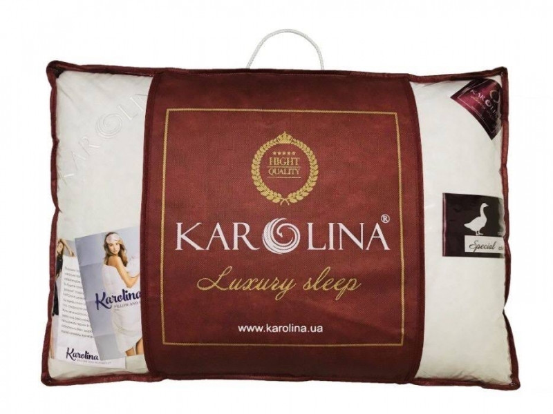 Ковдра пухова дитяча 110х140 100% білий пух касетна Luxury Sleep KAROLINA