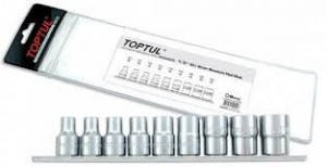 Набір головок TORX Toptul GAAG0901 1/2" 9 од., фото 1