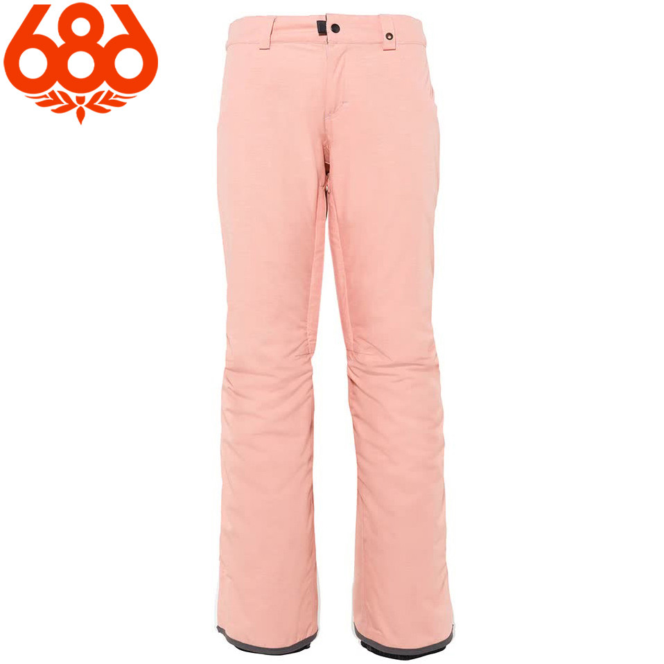 Штани жіночі 686 — MID RISE PANT (CORAL PINK)