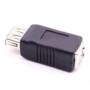 Перехідник адаптер для принтера, сканера USB Type B Female — USB Type A Female Alitek, фото 3
