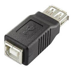 Перехідник адаптер для принтера, сканера USB Type B Female — USB Type A Female Alitek