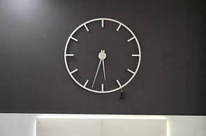 Годинник в стилі Loft білі
