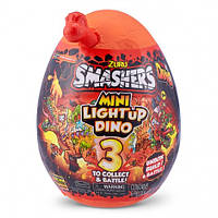 Игрушка в наборе Zuru SMASHERS Light-Up Dino Mini с аксессуарами-А серия 4 7473A