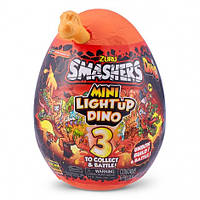 Игрушка в наборе Zuru SMASHERS Light-Up Dino Mini с аксессуарами-В серия 4 7473B