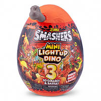 Игрушка в наборе Zuru SMASHERS Light-Up Dino Mini с аксессуарами-D серия 4 7473D