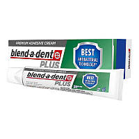 Крем для фиксации зубных протезов Blend-A-Dent Premium Adhesive Cream Plus 40г