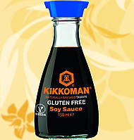 Соевый соус киккоман, без глютена, Соєвий соус, Кіккоман, Kikkoman, Soy Sauce Tamari Gluten Free, 150мл