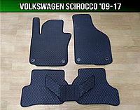 ЕВА коврики на Volkswagen Scirocco '09-17. EVA ковры Фольксваген Сирокко Фольцваген