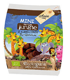 Печиво Mini Zoo з органічним шоколадом 100 г - BIO ANIA