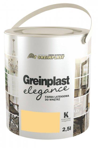 Латексна фарба внутрішня Greinplast Elegance FWK17 паломино жовтий 2,5 л.