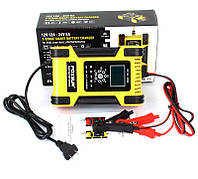 Зарядное устройство для автомобильного аккумулятора Foxsur 12В 12А - 24В 6А