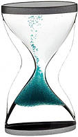 Часы песочные TFA CONTRA 186008 серебряный/зелёный 117 мм 10 минут