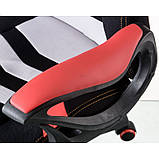 Комп'ютерне крісло Abuse чорно-червоне, фото 7