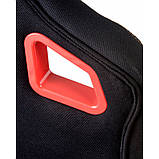 Комп'ютерне крісло Abuse чорно-червоне, фото 6