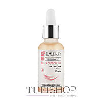 Масло для ногтей и кутикулы с экстрактом земляники и витамином Е Shelly 30 ml