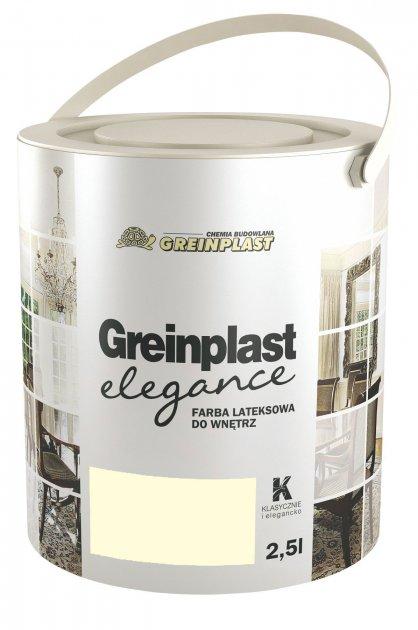 Латексна фарба внутрішня Greinplast Elegance FWK35 крем бостонський 2,5 л.