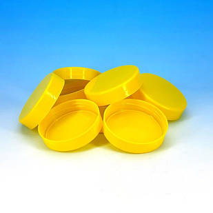 ПЕТ Кришка 61,5 мм — Жовта