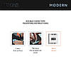Сталевий номер на двері Modern, фото 8