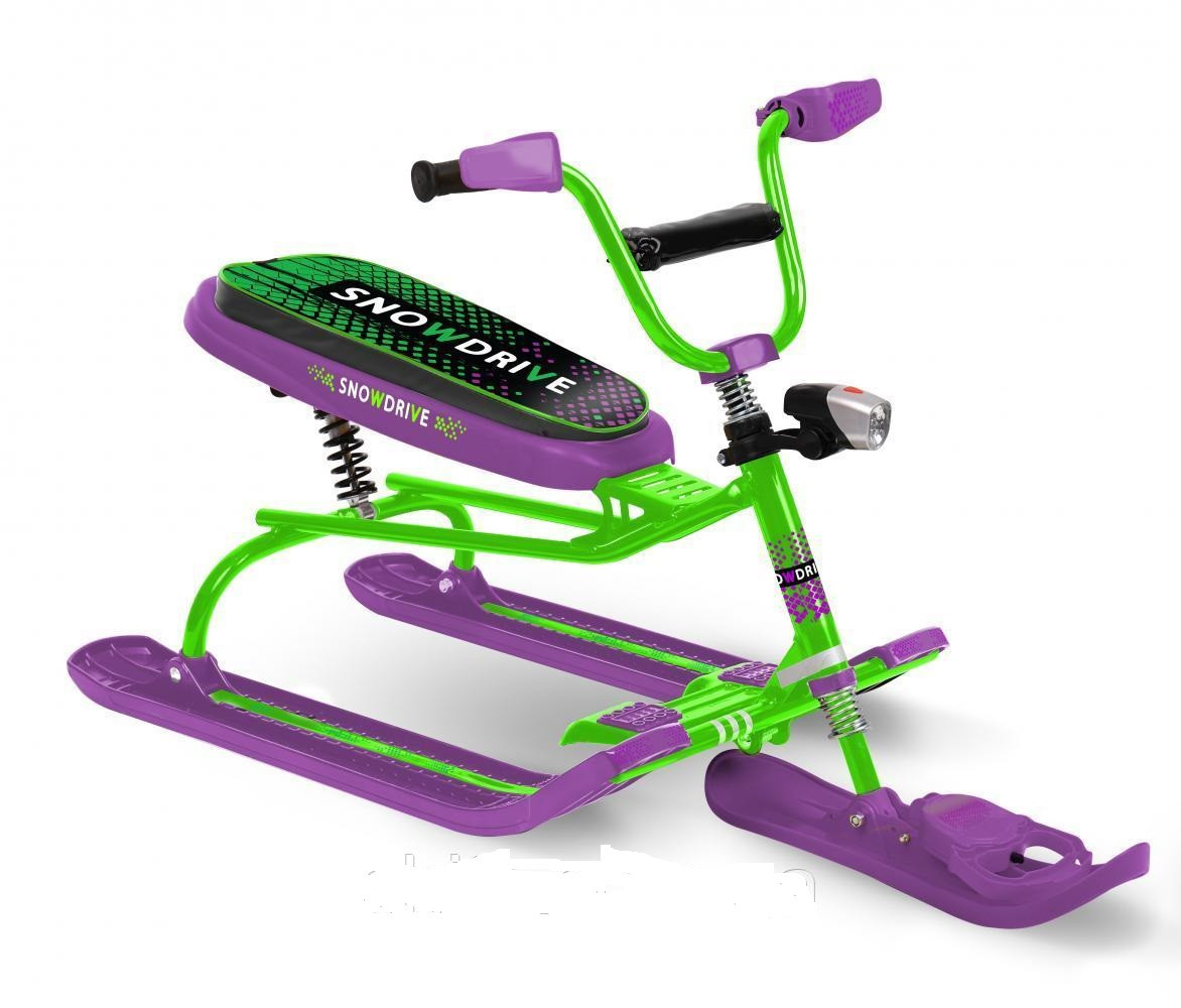 Снігокат дитячий «Nika Snowdrive» СД3N/G Зелений, фото 1