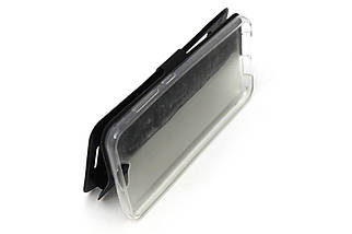 Шкіряний чохол-книжка для HTC One A9 чорний, фото 3