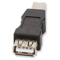 Перехідник адаптер для принтера, сканера Alitek USB Type-A Female — USB Type-B Male, фото 3