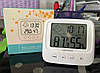 Години термометр гігрометр з індикатором смішної пиріжкою з підсвічуванням, фото 3