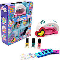 Дитячий Набір для манікюру 95965 Fun Game сушка для нігтів на батарейках лаки блискітки пилочка