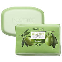 Мыло твердое Gallus Creme Seife Olive Оливка 90 г