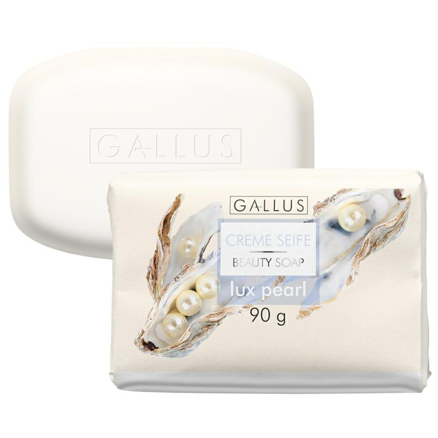 Мило кремове тверде Gallus Creme Seife Lux Pearl Перламутр 90 г