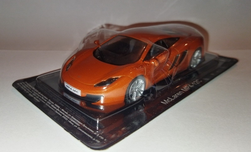 McLaren MP4-12C Колекційний автомобіль 1/43 Суперкари ліпші автомобілі світа №53