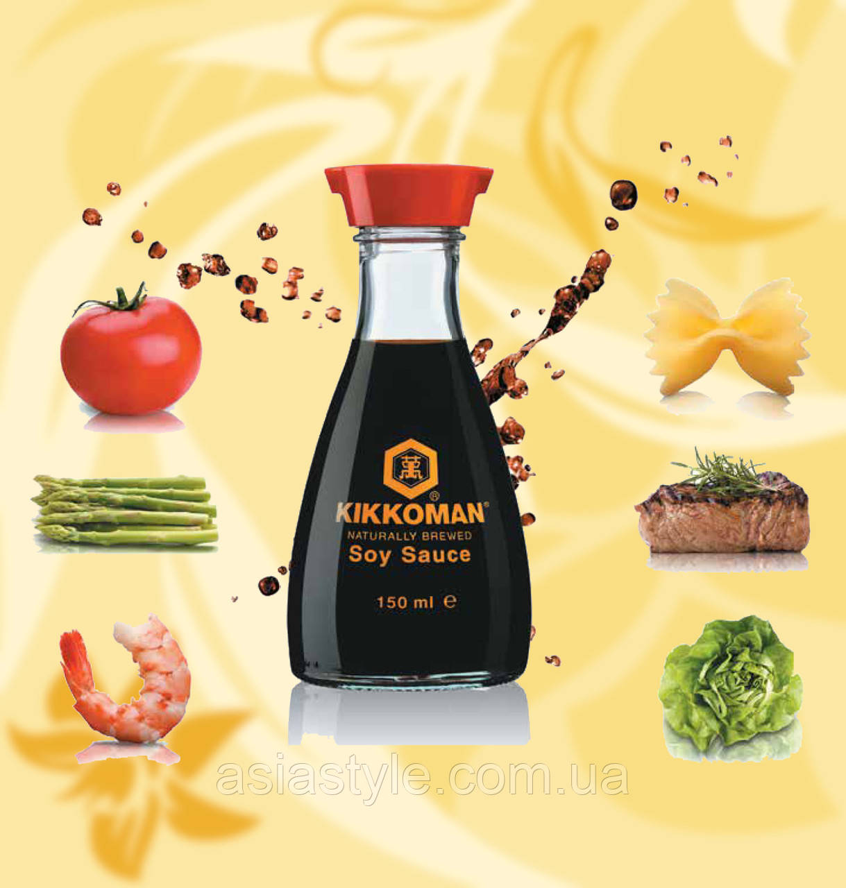 Соус Терияки с жаренным кунжутом, Киккоман, Kikkoman Sauce Teriyaki With Roasted Sesame, 250мл - фото 3 - id-p1542039749