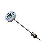 Ніпель для монтажу цифрового термометра із щупом від 2 до 4 мм. Врізання для термометра, фото 3