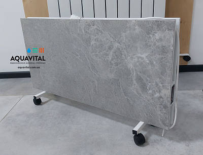 Двостороння керамічна опалювальна панель FLYME 1200PW (кварц) з програматором і ніжками