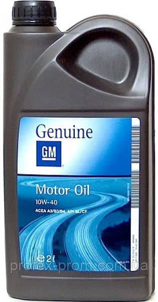 Олива GM 10W-40, 2л (шт.)