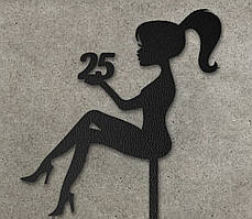 Топпер ДВП дівчина 25