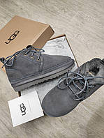 Женские серые угги на шнурках Угги UGG Australia Neumel 35р22.5см, 36р23см